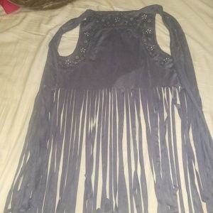 Tasselled light cardigan